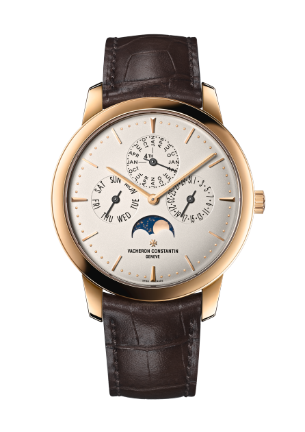 Patrimony perpetual calendar ultra-thin - 41 mm - Pink Gold