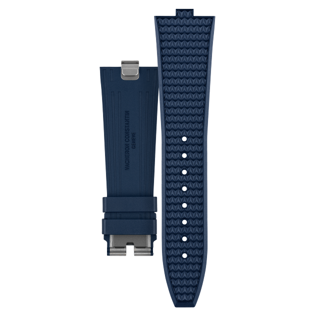 深蓝色橡胶表带