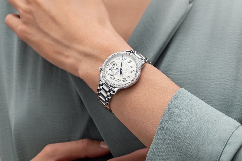 Other view - Lifestyle product photo - Watch - Egérie self-winding - 35 mm Steel with strap