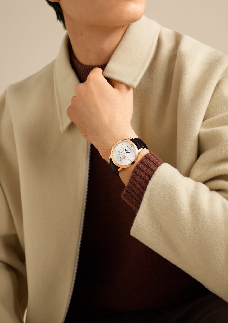 Patrimony perpetual calendar ultra-thin - 41 mm - Pink Gold