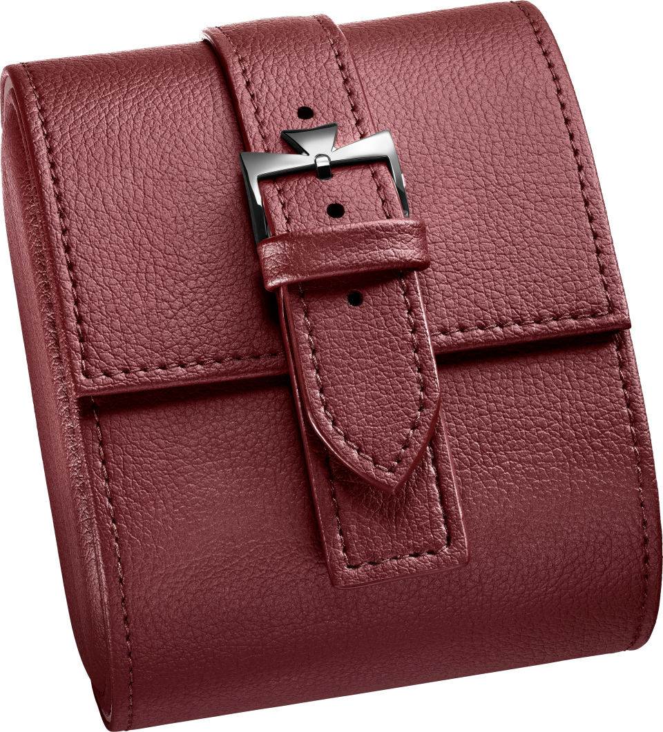Red watch pouch for watches and straps - XD000008 Front