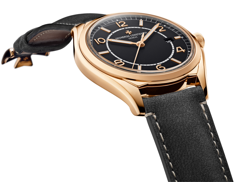 Other view - Packshot - Watch - Fiftysix self-winding - 40 mm Pink Gold with Calfskin leather strap