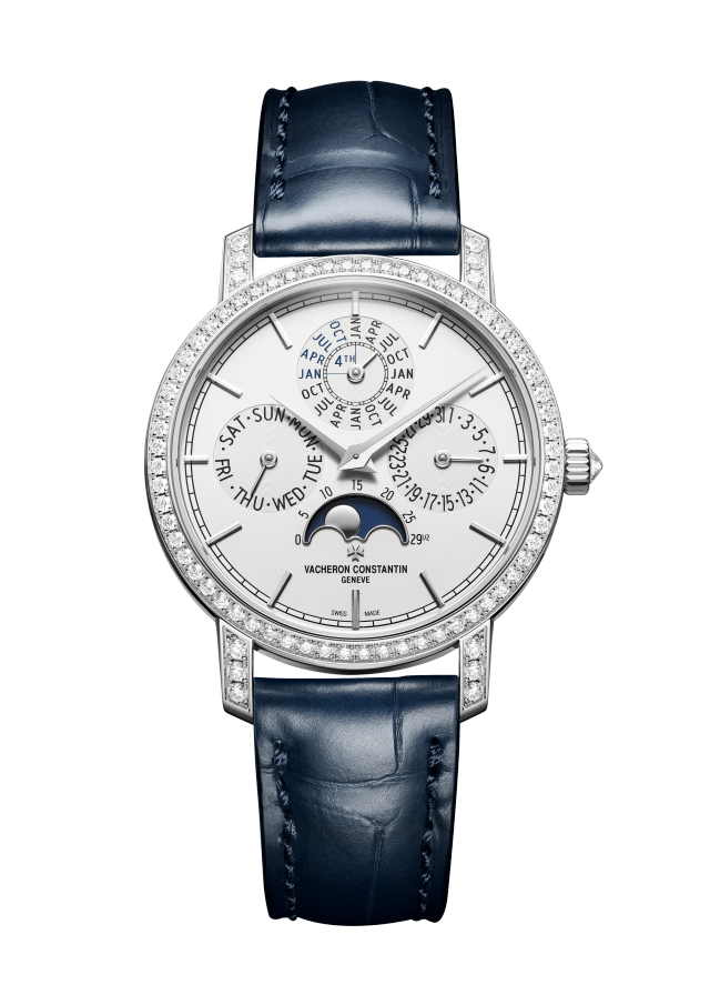 Traditionnelle传袭系列超薄万年历腕表