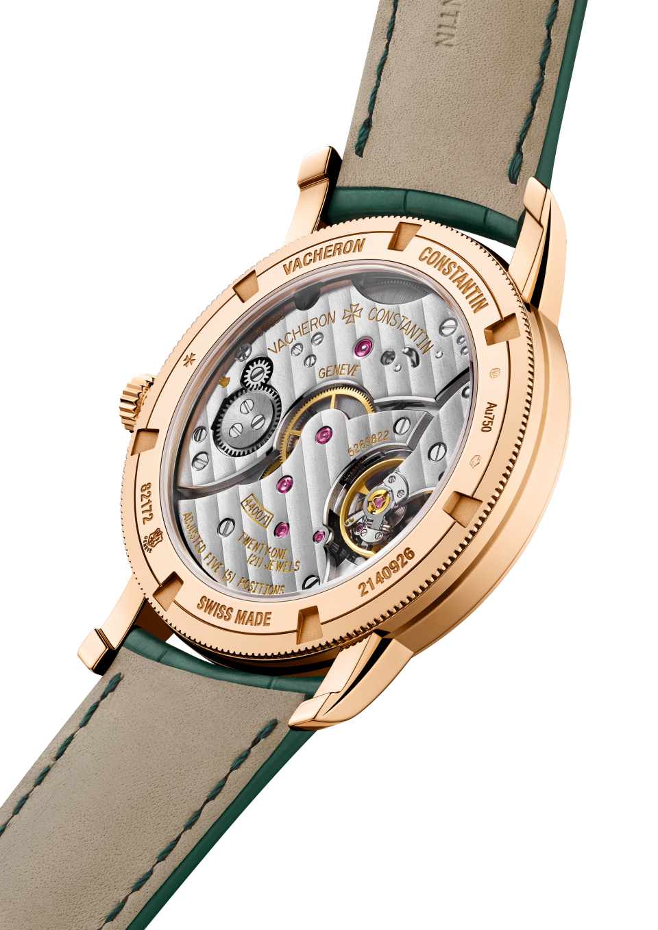Traditionnelle manual-winding - 38 mm - Pink Gold