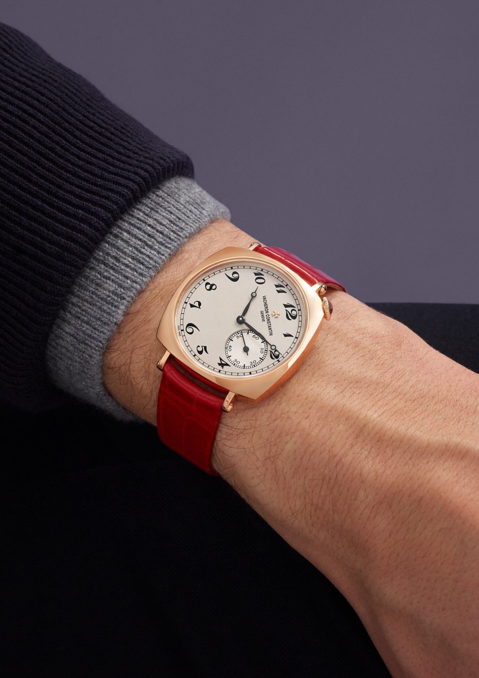 Historiques American 1921 - 36.5 x 36.5 mm - Pink Gold