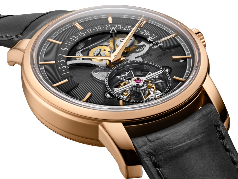 Traditionnelle tourbillon retrograde date openface - 41 mm Traditionnelle tourbillon retrograde date openface - 41 mm