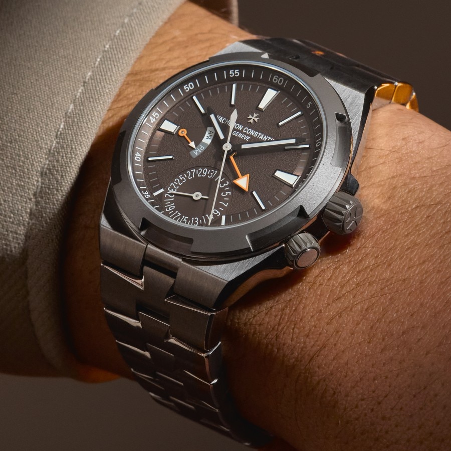 Brown Overseas Dual Time Cardinal Points watch.