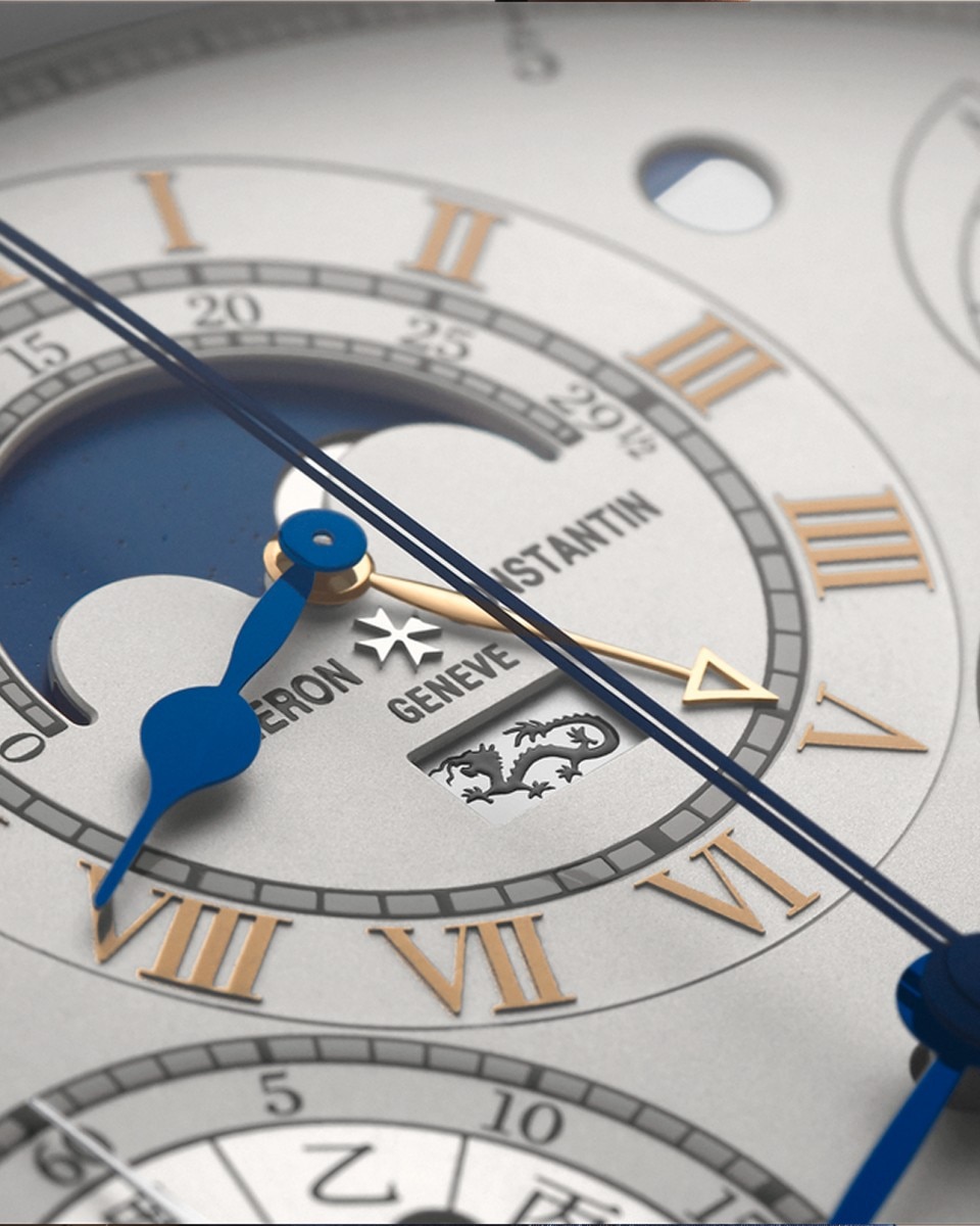 The first Chinese perpetual calendar watch close-up