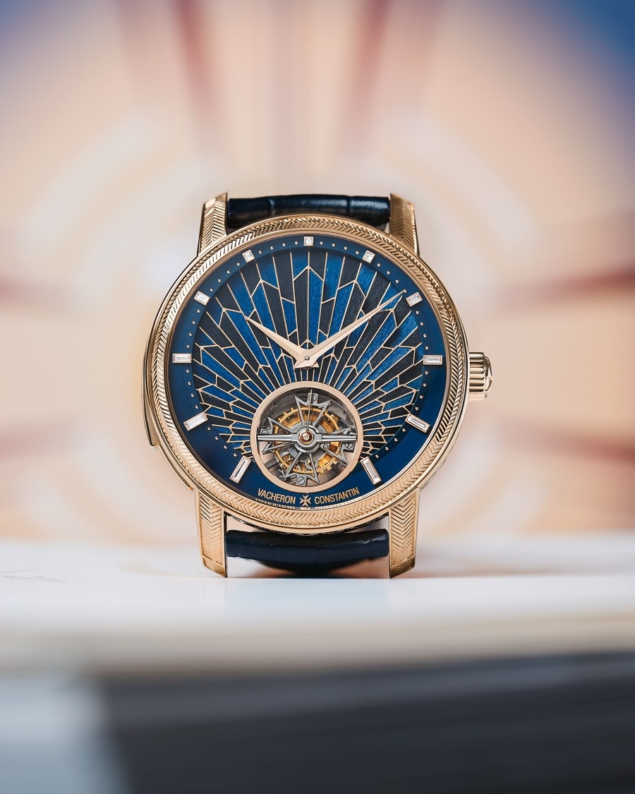 “装饰艺术”三问报时陀飞轮腕表 Minute repeater tourbillon - Tribute to art deco style