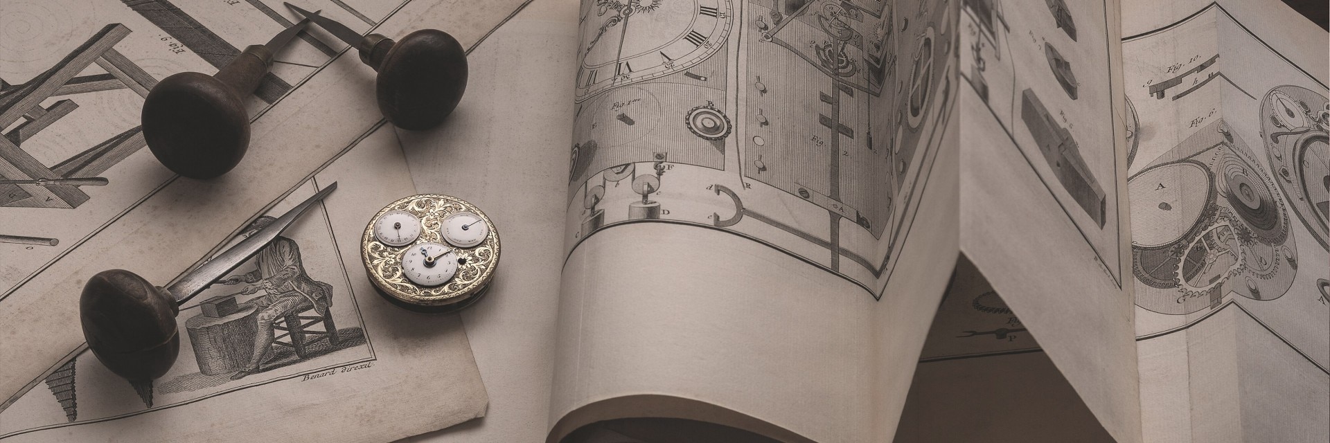 An archive of schematics of the Vacheron Constantin watches