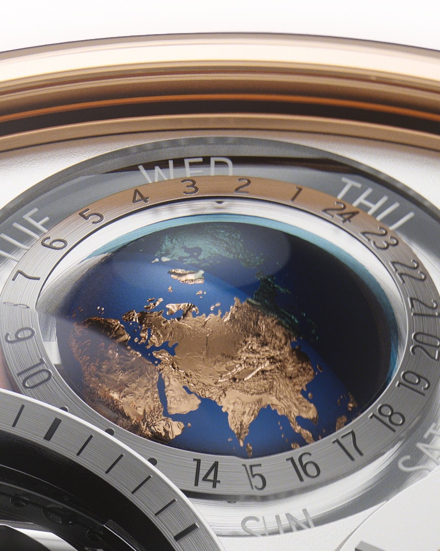 Les Cabinotiers阁楼工匠浑天仪式陀飞轮万年历天象仪腕表