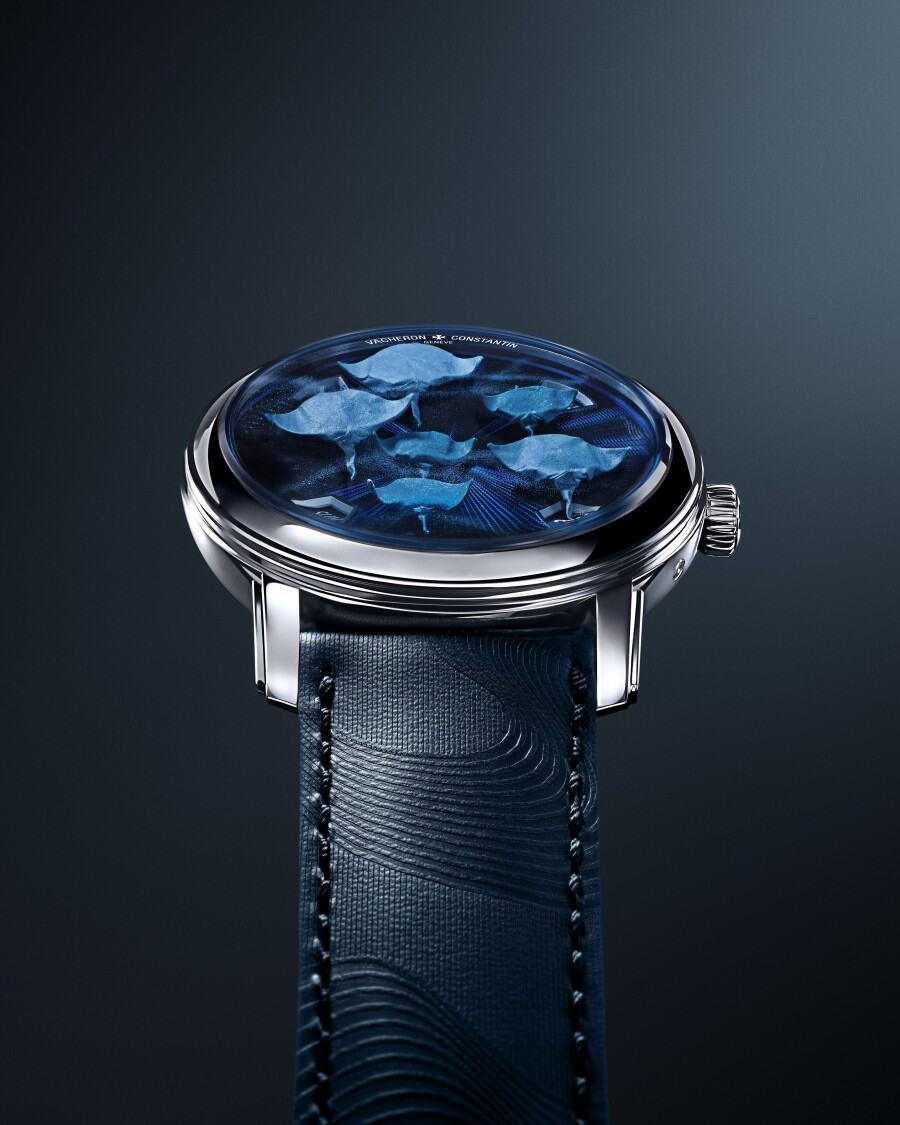 Vacheron Constantin watch featuring an origami design.